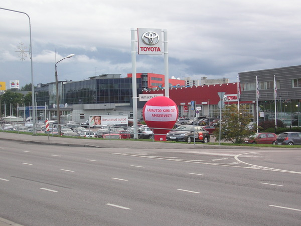 Toyota reklaampall 4m Toyota reklaampall 4m