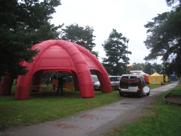 täispuhutav reklaamtelk 10x10m täispuhutav reklaamtelk 10x10m
