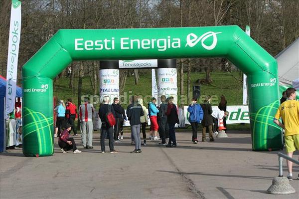 Eesti Energia täispuhutav stardikaar 8x4m Eesti Energia täispuhutav stardikaar 8x4m