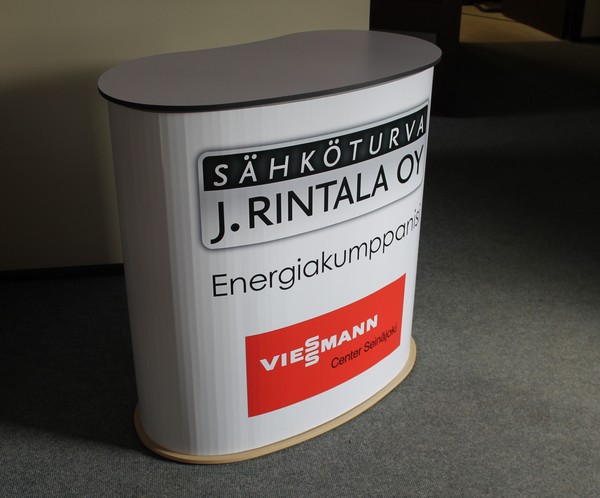 Esittelypöytä Rähköturva Esittelypöytä Rähköturva