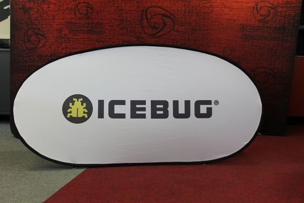 Icebug kangast reklaam 200x100cm Icebug kangast reklaam 200x100cm