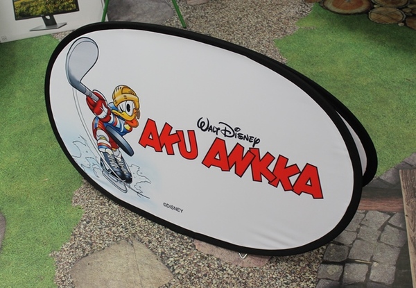 Aku Ankka soft bänner 120x70cm Aku Ankka soft bänner 120x70cm
