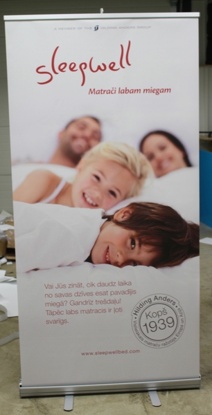 Roll up 85x200cm Roll up 85x200cm