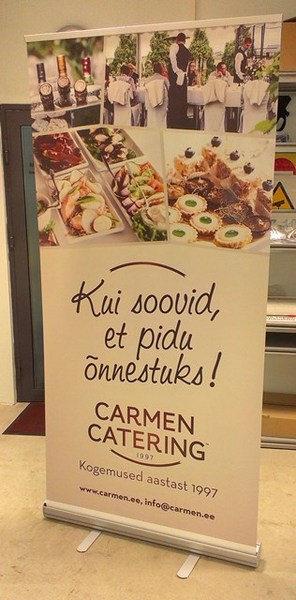 Roll up 85x200 Carmen Catering Roll up 85x200 Carmen Catering