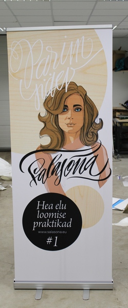 Roll up 85x200cm Roll up 85x200cm