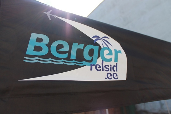 Logo teltan katon reunalla Logo teltan katon reunalla