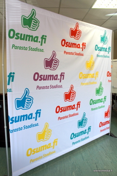 Reklaamstend Osuma.fi Reklaamstend Osuma.fi