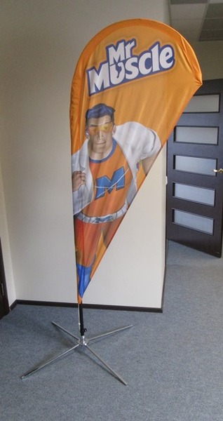 Beach flag 2,2m Beach flag 2,2m