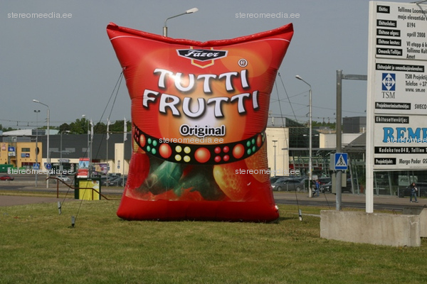 Tutty Frutty kommipakk Loomaaia juures Tutty Frutty kommipakk Loomaaia juures