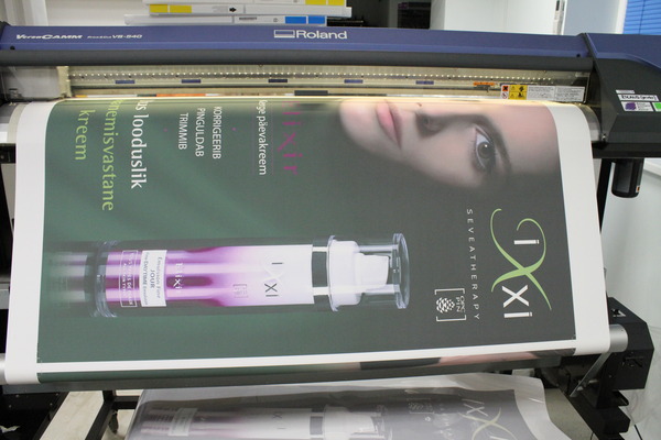 Roll up printer Roll up printer