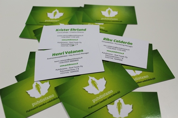 Visiitkaardid RealFoods Visiitkaardid RealFoods