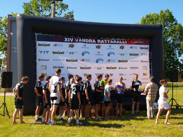 Täispuhutav taustasein 8x5m Täispuhutav taustasein 8x5m