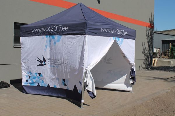 Mainosteltta 3x3m Mainosteltta 3x3m